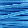 Bright Blue | Fabric Lighting Cable | Cloth Covered Wire | Round | 3 ...