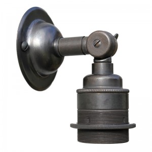 bronze wall light articulated