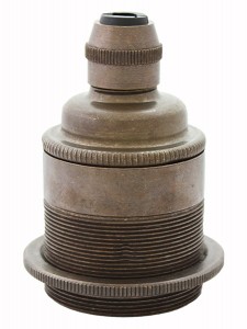 Brass Edison Screw Lamp Holder